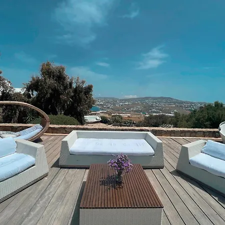 Dreamy Boho 5bed With Pool And Ocean View فيلة Mykonos Town