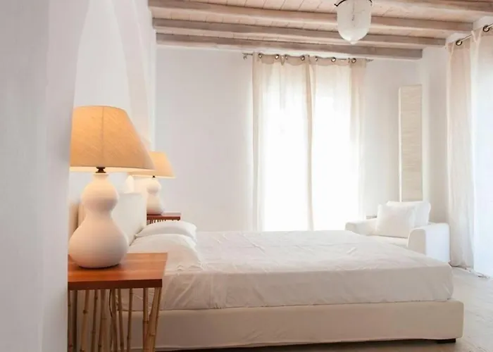 Dreamy Boho 5bed With Pool And Ocean View Villa Mykonos Town