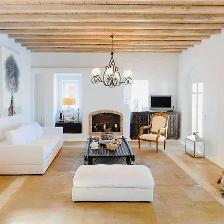 Dreamy Boho 5bed With Pool And Ocean View Villa Mykonos Town