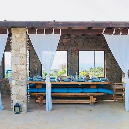 Dreamy Boho 5bed With Pool And Ocean View Mykonos Town