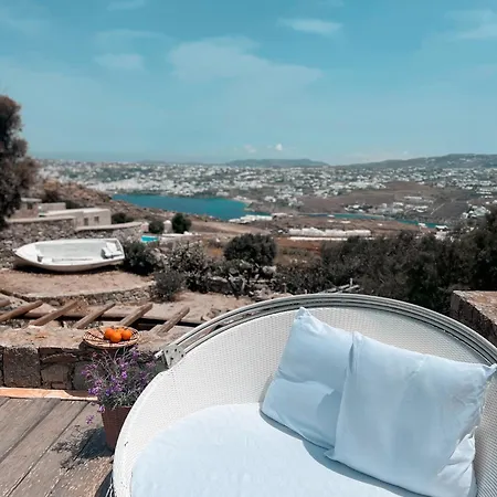 Villa Dreamy Boho 5bed With Pool And Ocean View Mykonos Town
