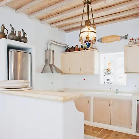 Dreamy Boho 5bed With Pool And Ocean View Mykonos Town